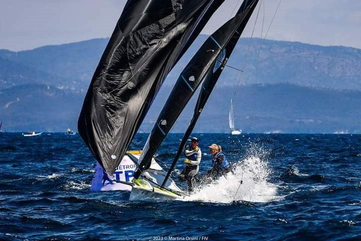 PREDOLIMPIJSKA REGATA 49ER V FRANCIJI